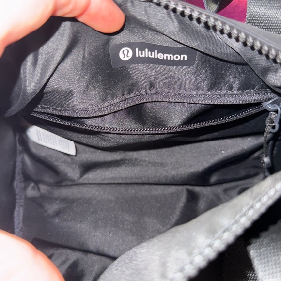 lululemon athletica Mini Black Duffel Bag limited edition NWOT - Picture 3 of 5